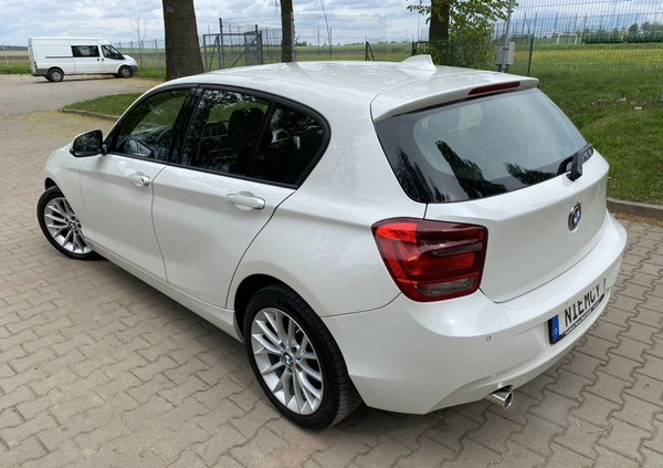 BMW Seria 1 cena 43900 przebieg: 112838, rok produkcji 2014 z Golina małe 742